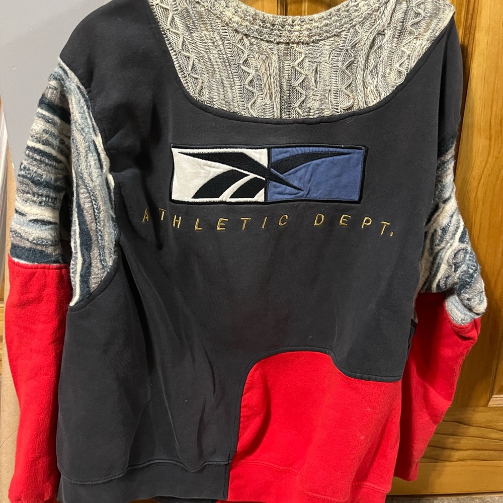 Patchwork Crewneck